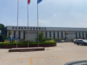 Steel Ladder with Safety Cage | Xiaofan Safety 15 Steel ladder and safety cage manufacturing factory main gate