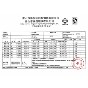 Steel Ladder with Safety Cage | Xiaofan Safety 22 Dimensional inspection record for steel caged ladder components