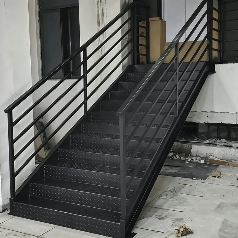 black steel platform ladder for industrial access projects in Hebei China